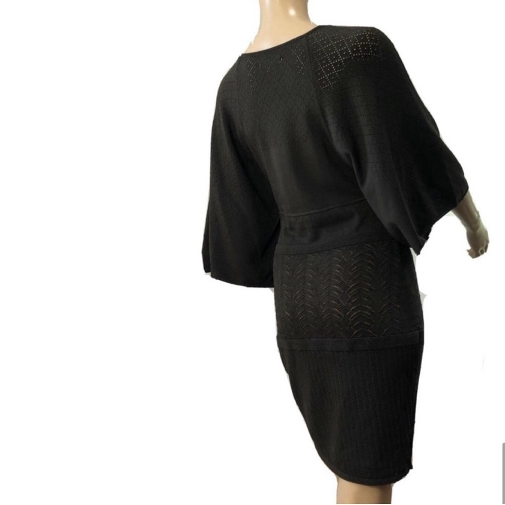 CATHERINE MALANDRINO knit kimono sleeve bodycon dress - Picture 16 of 16